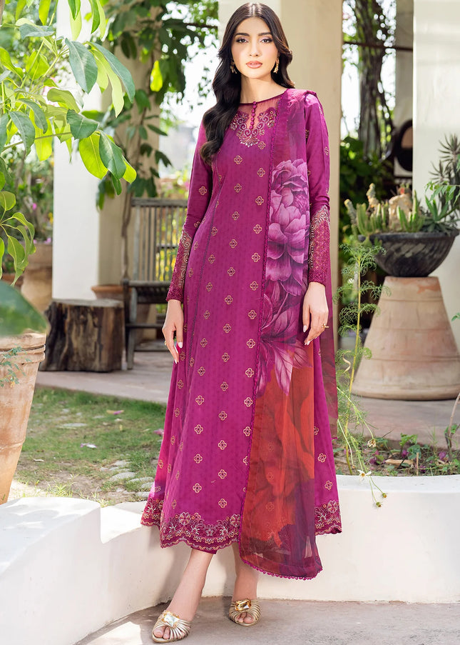Zarif | Nura Textured Lawn '25 - Mehmal