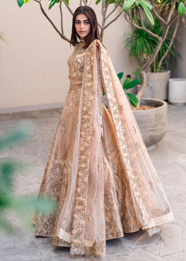 Waqas Shah | Amarige Luxury Formals - Golden Patel