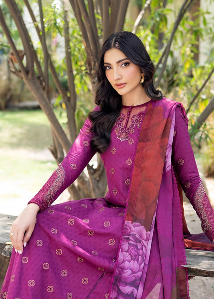 Zarif | Nura Textured Lawn '25 - Mehmal