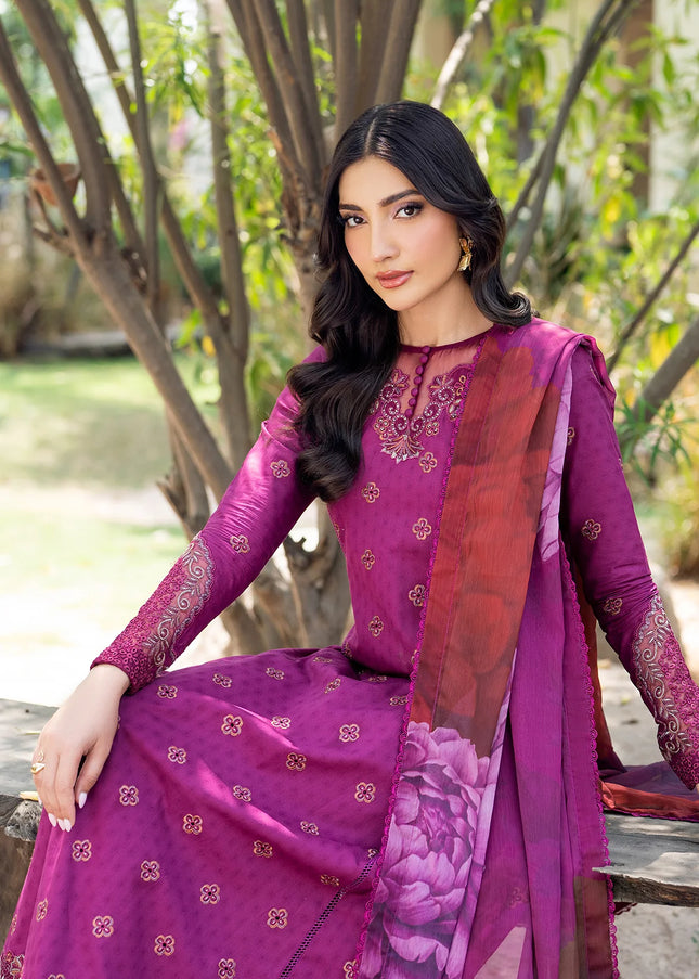 Zarif | Nura Textured Lawn '25 - Mehmal
