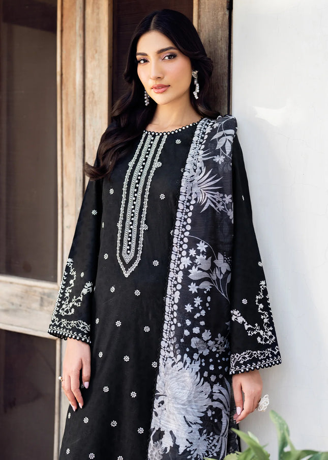 Zarif | Nura Textured Lawn '25 - Milha