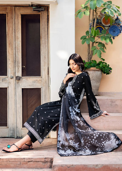 Zarif | Nura Textured Lawn '25 - Milha