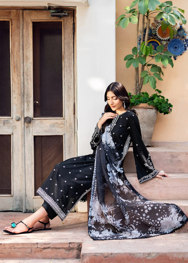 Zarif | Nura Textured Lawn '25 - Milha