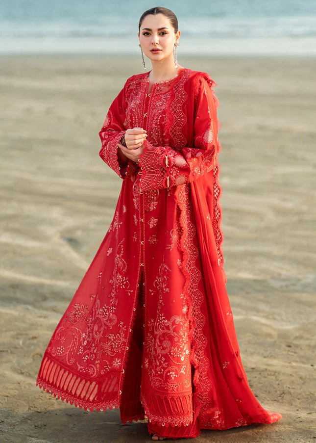 Qalamkar | Sahil Luxury Lawn '25 - Bella