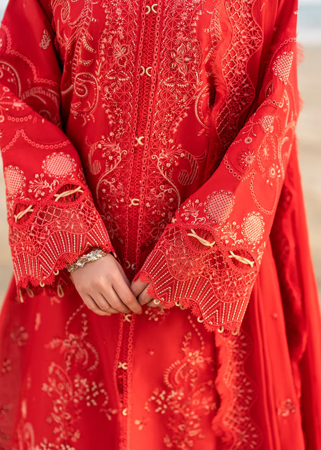 Qalamkar | Sahil Luxury Lawn '25 - Bella