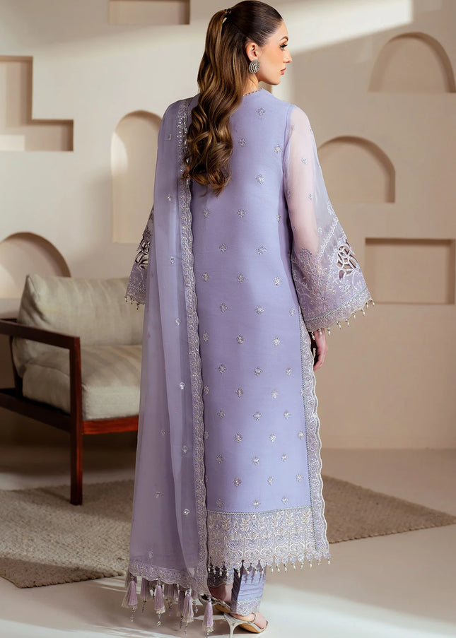 Alizeh | Aymal Luxury Bamber Chiffon Collection - Marine