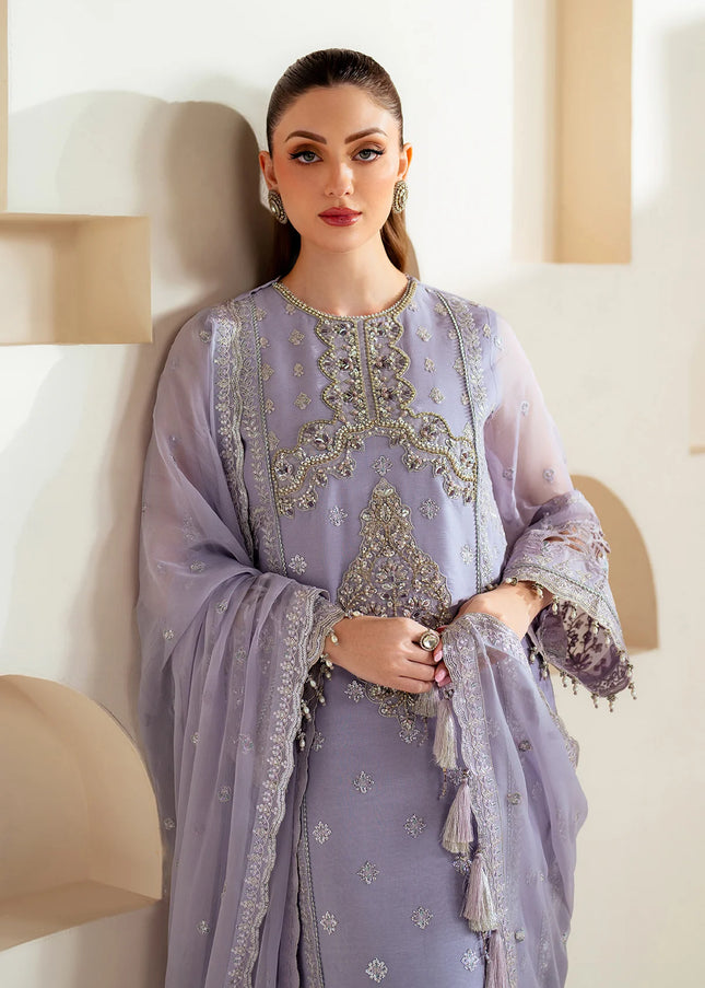 Alizeh | Aymal Luxury Bamber Chiffon Collection - Marine