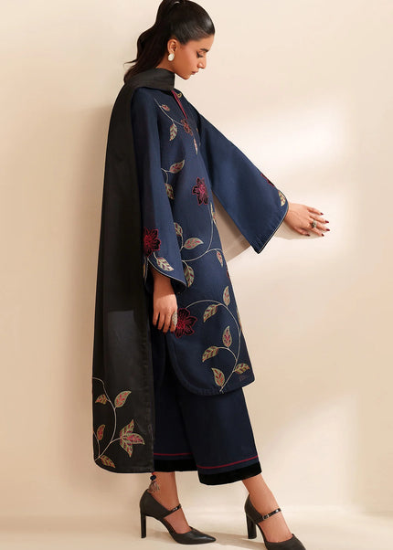 Jazmin | Embroidered Khaddar UW-0216