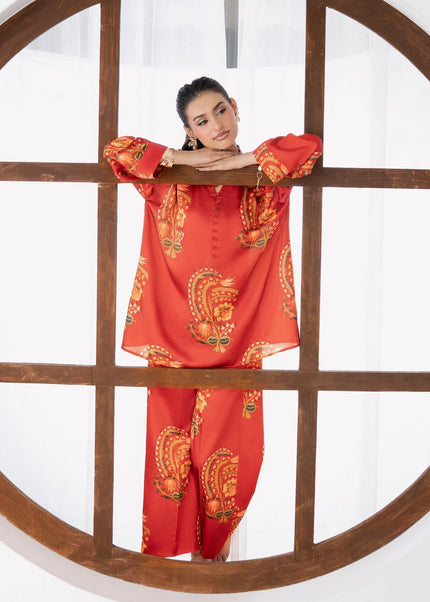 Amber Imran | Co-ords - Scarlet Silk