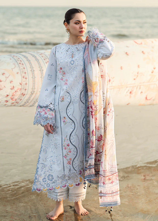 Qalamkar | Sahil Luxury Lawn '25 - Isabella