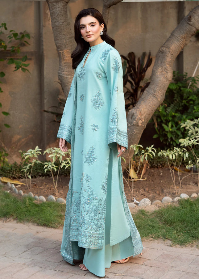 Sheenora | Fresco Lawn Edit '26 - Aqua Light