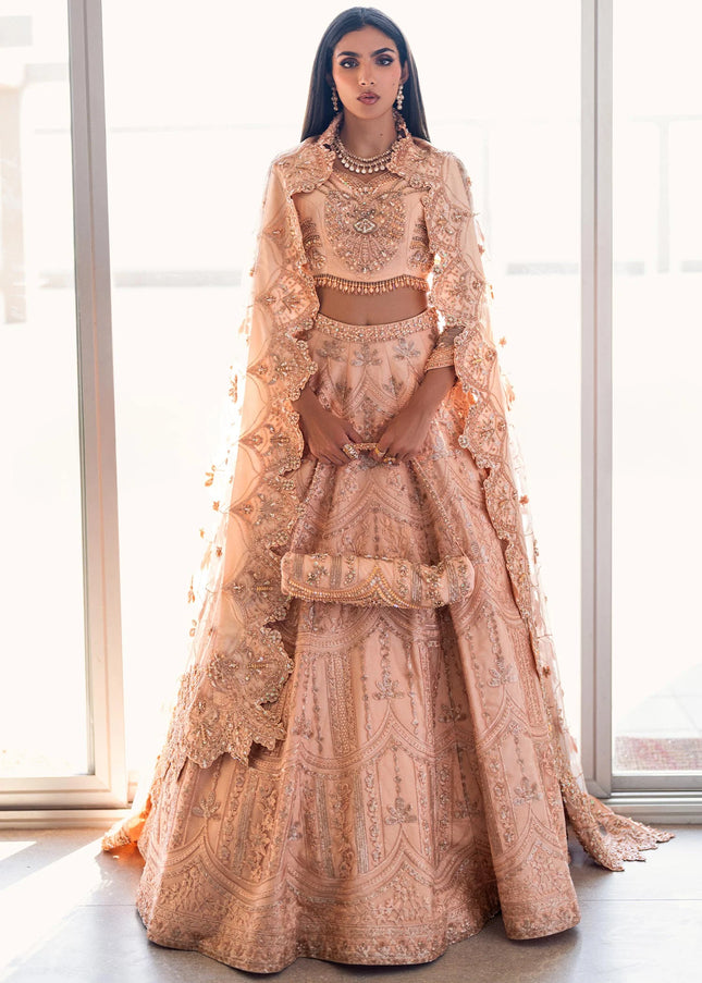 Waqas Shah | Amarige Luxury Formals - Coral Bliss