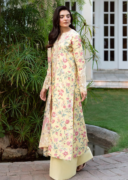 Sheenora | Fresco Lawn Edit '26 - Yellow Meadow