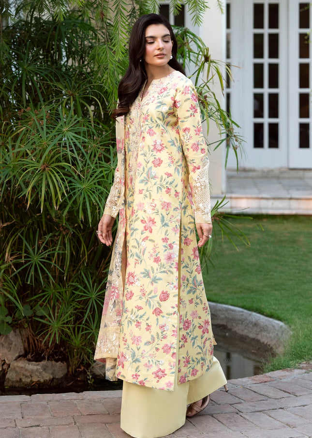 Sheenora | Fresco Lawn Edit '26 - Yellow Meadow