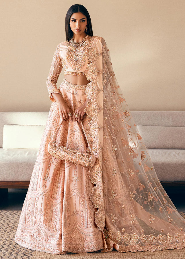 Waqas Shah | Amarige Luxury Formals - Coral Bliss