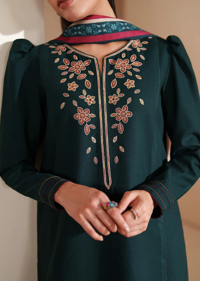 Jazmin | Embroidered Khaddar UW-0186