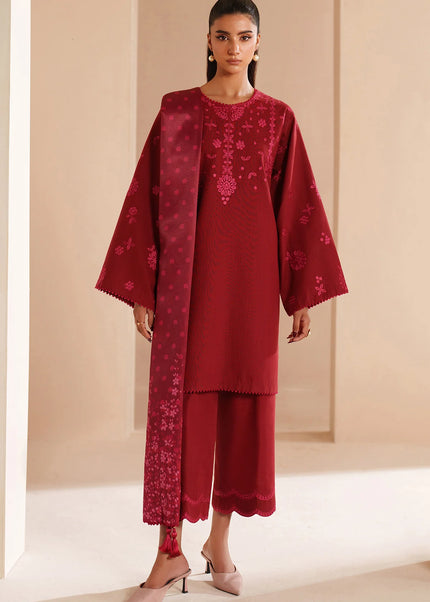 Jazmin | Embroidered Khaddar UW-0241