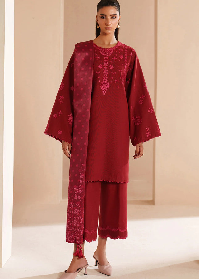 Jazmin | Embroidered Khaddar UW-0241