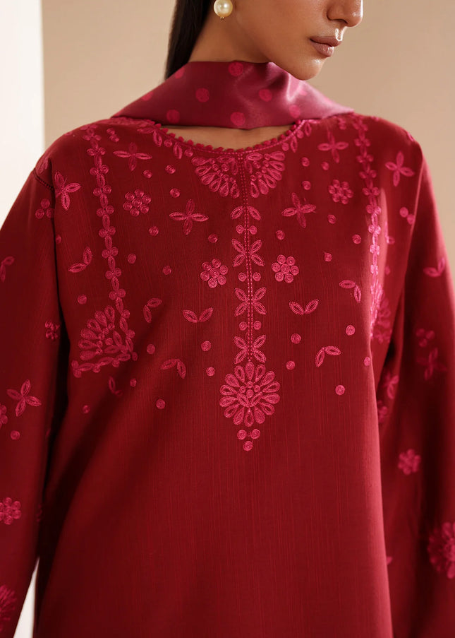 Jazmin | Embroidered Khaddar UW-0241