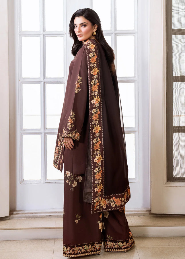 Sheenora | Fresco Lawn Edit '26 - Dark Harvest