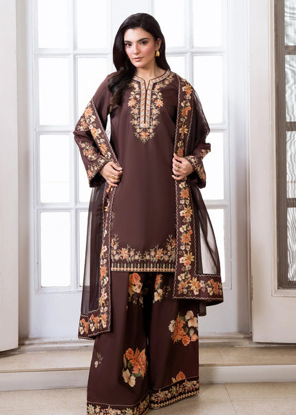 Sheenora | Fresco Lawn Edit '26 - Dark Harvest