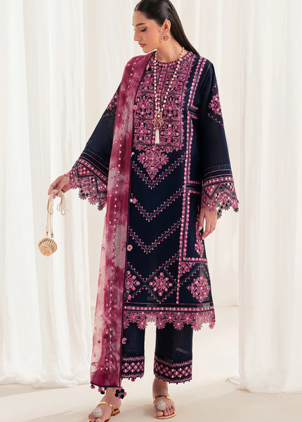 Jazmin | Iris Luxury Lawn '25 - D01