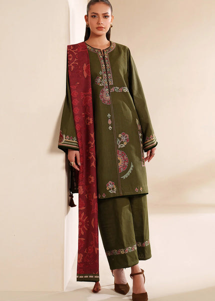 Jazmin | Embroidered Khaddar UW-0239