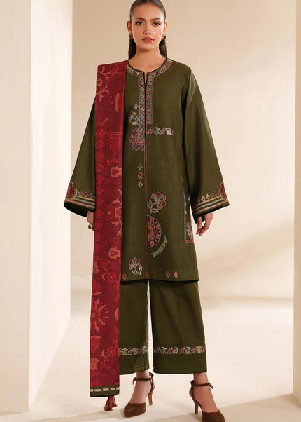 Jazmin | Embroidered Khaddar UW-0239