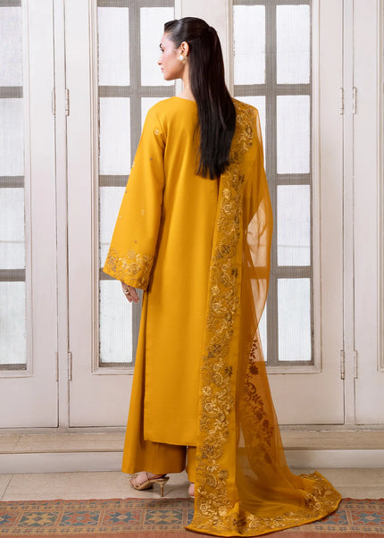 Sheenora | Fresco Lawn Edit '26 - Mustard Luxe