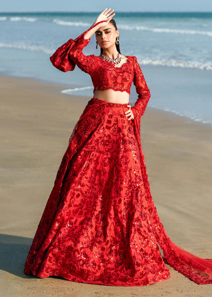Waqas Shah | Amarige Luxury Formals - Ruby