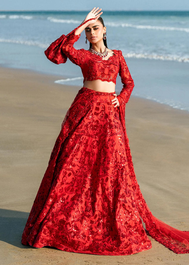 Waqas Shah | Amarige Luxury Formals - Ruby