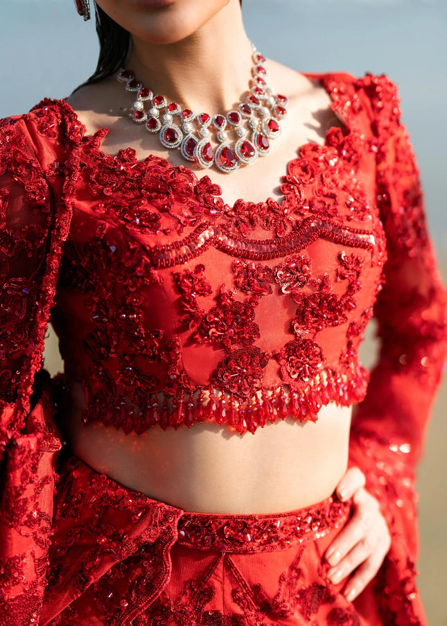 Waqas Shah | Amarige Luxury Formals - Ruby
