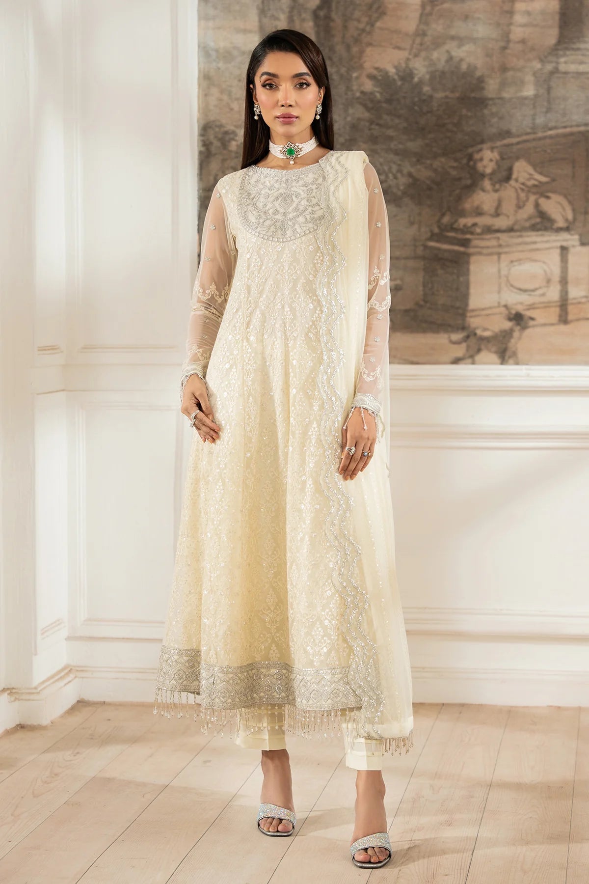 Zarif | Heer Unstitched Formal - Ayda FALAKENOOR Zarif | Heer Unstitched Formal - Ayda FALAKENOOR