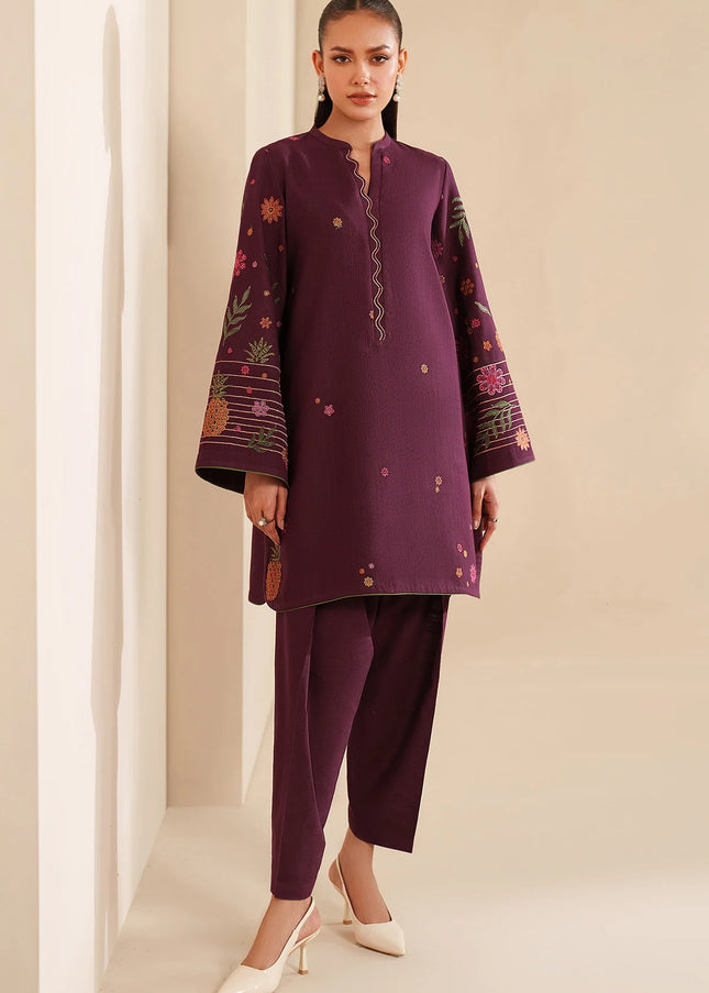 Jazmin | Embroidered Khaddar UW-0169