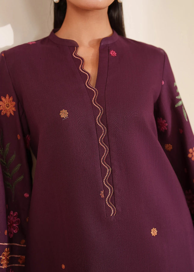 Jazmin | Embroidered Khaddar UW-0169