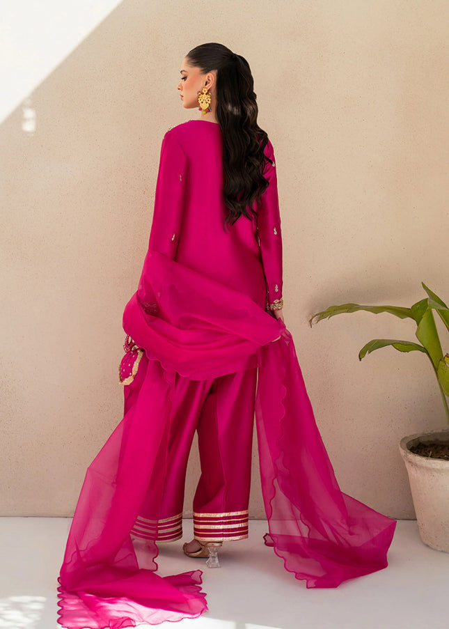 Dastoor | Maahi Luxury Pret'25 - Fuchsia Rose