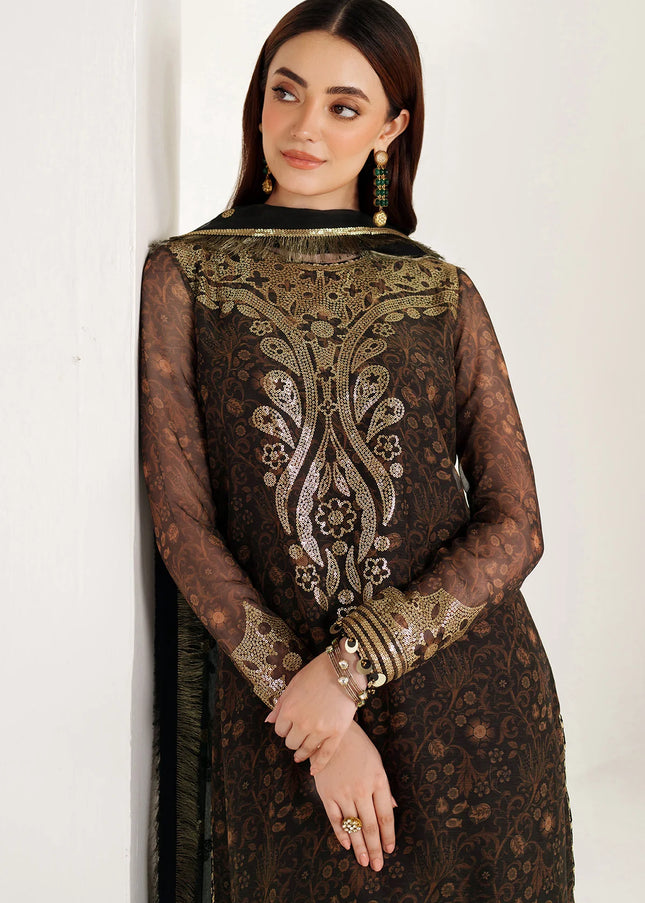 Jazmin | Embroidered Chiffon UC-3109