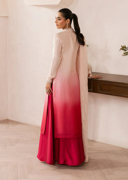 Dastoor | Rania Eid Luxury Pret'25 - Coral