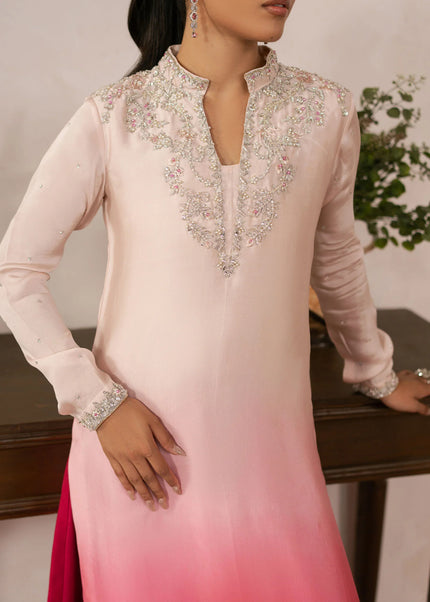 Dastoor | Rania Eid Luxury Pret'25 - Coral