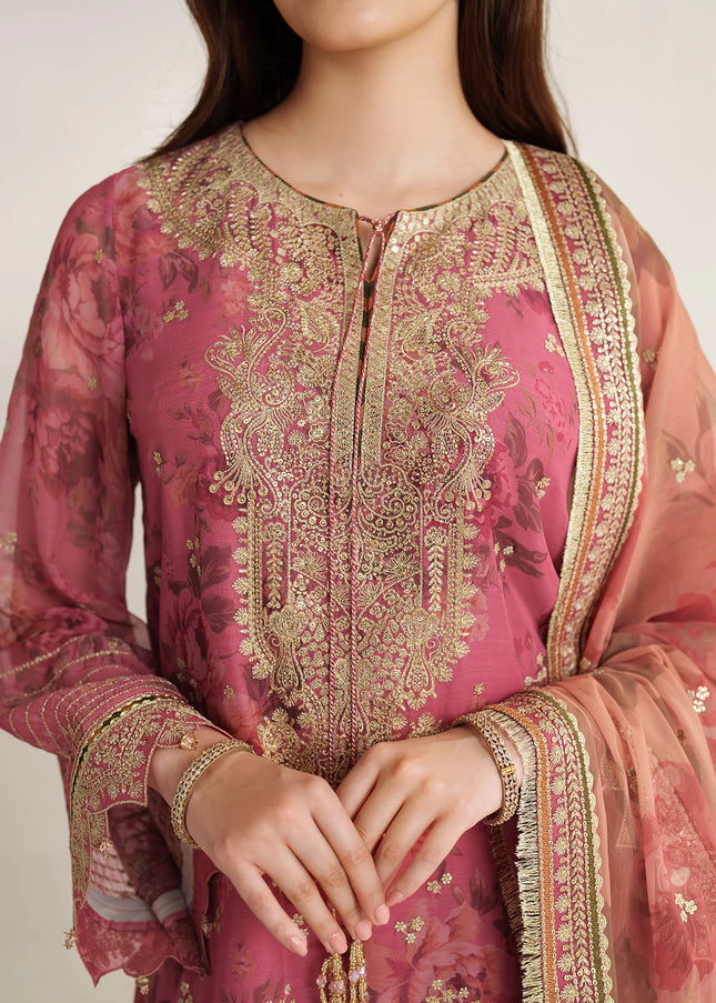 Jazmin | Embroidered Chiffon UC-3105