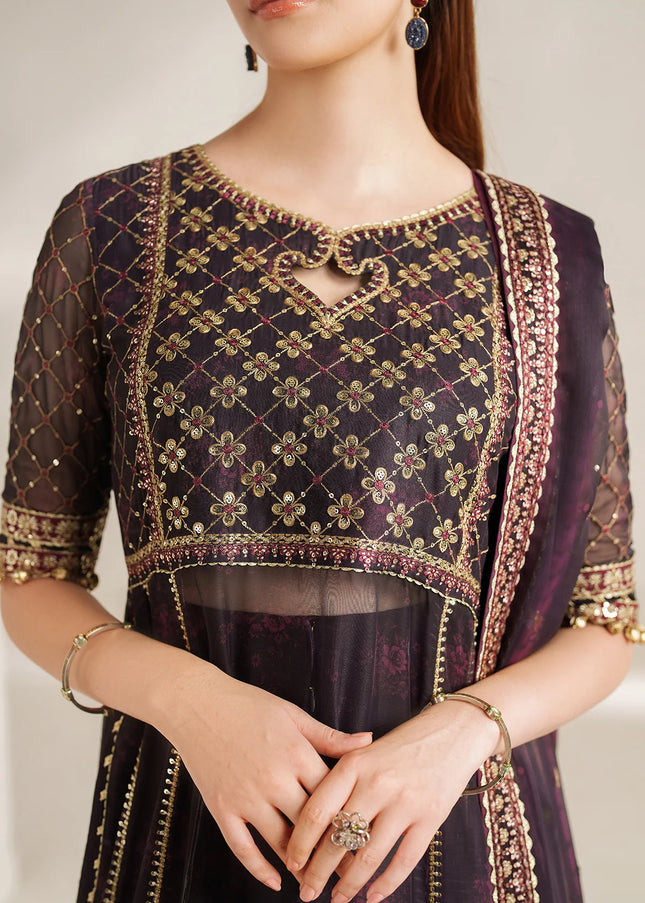 Jazmin | Embroidered Chiffon UC-3111