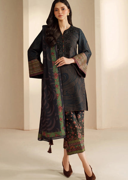 Jazmin | Embroidered Premium Viscose UW-0203