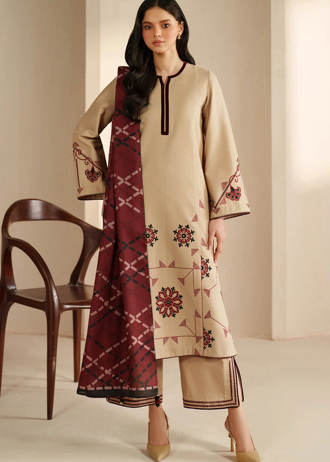 Jazmin | Embroidered Khaddar RTW-1269