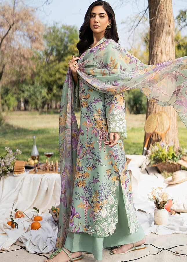Sheenora | Fresco Lawn Edit'25 - Flourish Green