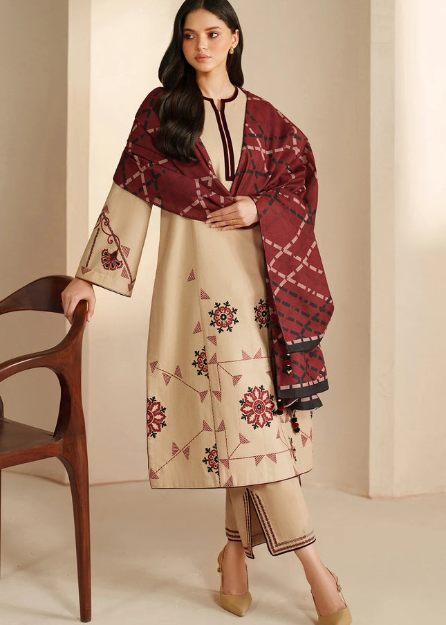 Jazmin | Embroidered Khaddar RTW-1269