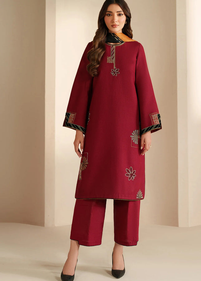 Jazmin | Embroidered Khaddar UW-0201
