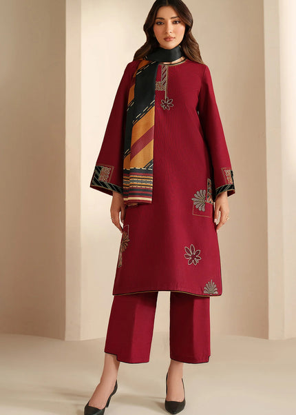Jazmin | Embroidered Khaddar UW-0201