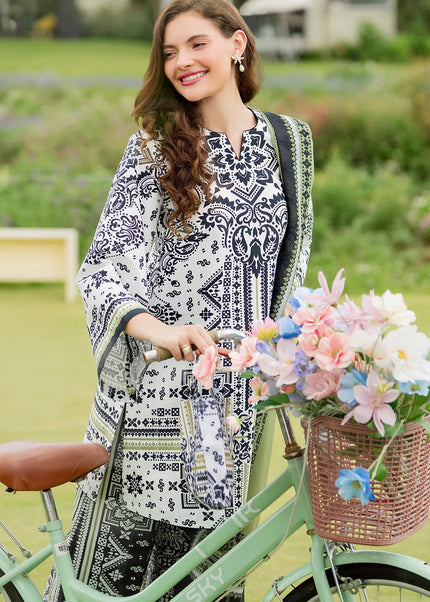Jazmin | Digital Printed Lawn - USE-9237