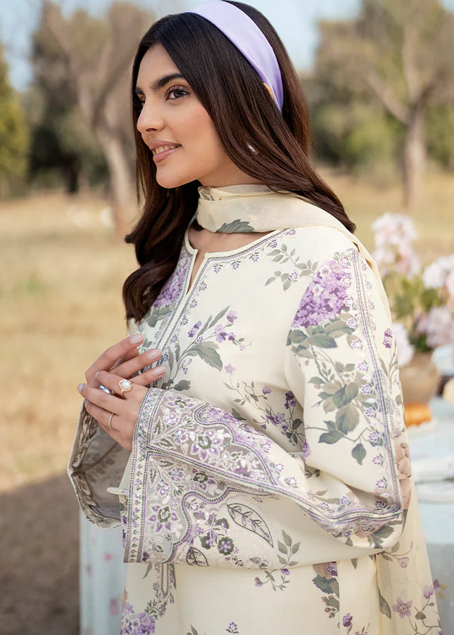 Sheenora | Fresco Lawn Edit'25 - Lavender Mist