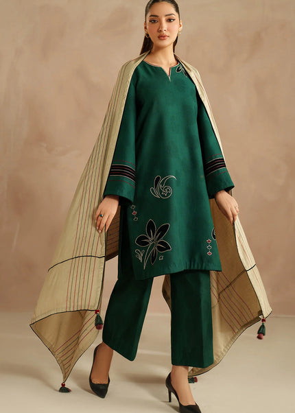 Jazmin | Embroidered Jacquard Khaddar UW-0168